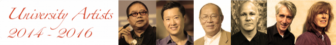 HKU Faculty of Arts appoints six highly respected individuals as University Artists for 2014-2016