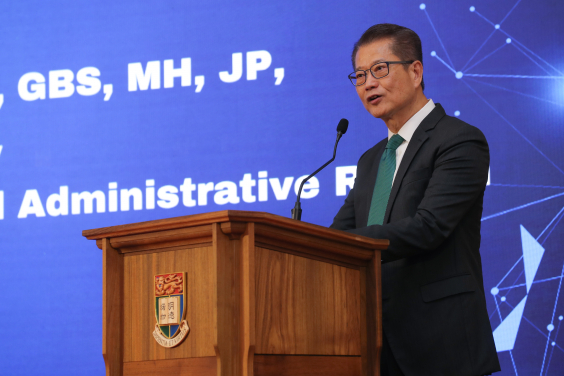 The Hon. Paul Chan Mo-po, Financial Secretary of the Government of HKSAR