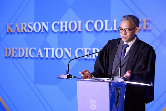 ICAC Commissioner Woo Ying-ming as the distinguished keynote speaker of the High Table Dinner.